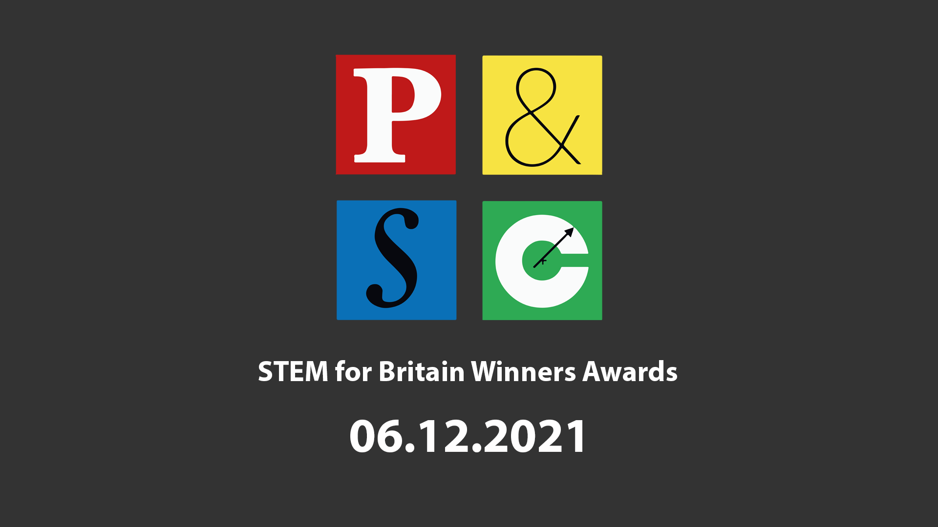 STEM for Britain Awards Ceremony