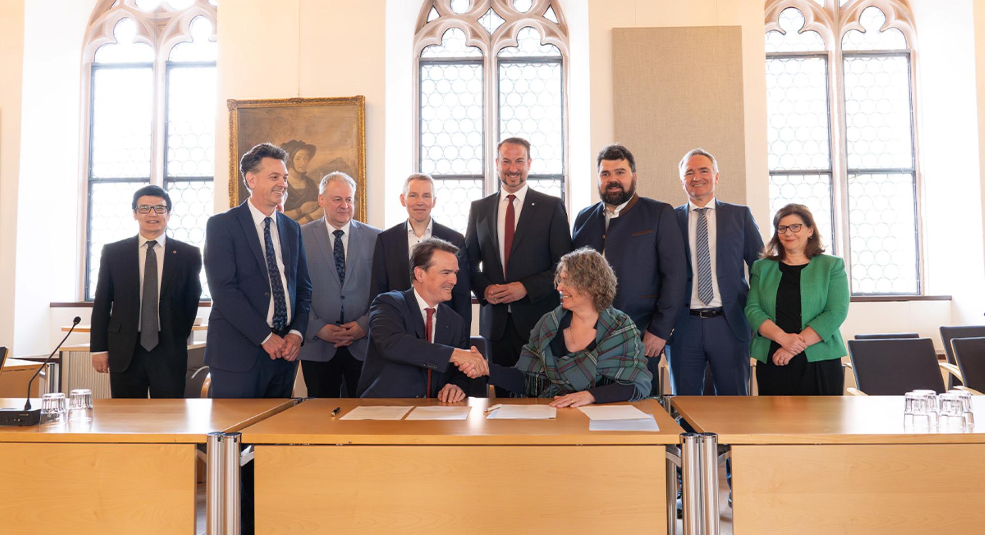 The University of Birmingham and Fraunhofer UMSICHT have renewed their partnership.